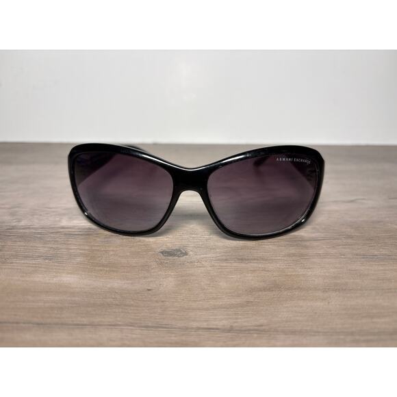 Armani Exchange AX233/S 028 JJ- Black Frame Unisex Sunglasses- EUC - Picture 2 of 6